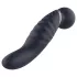 Glam - vibrador tipo varita de doble punta (gris oscuro)