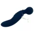 Glam - vibrador tipo varita de doble punta (gris oscuro)