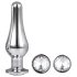Gleaming Love - Set de Plugs Anales Plateados (3 Piezas)