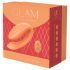 Glam - vibrador de pareja recargable (naranja)