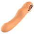 Glam - vibrador flexible acanalado (color melocotón)