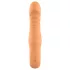 Glam - vibrador flexible acanalado (color melocotón)