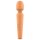 Glam - vibrador masajeador recargable (naranja)