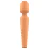 Glam - vibrador masajeador recargable - silicona naranja