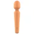 Glam - vibrador masajeador recargable - silicona naranja