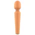 Glam - vibrador masajeador recargable - silicona naranja