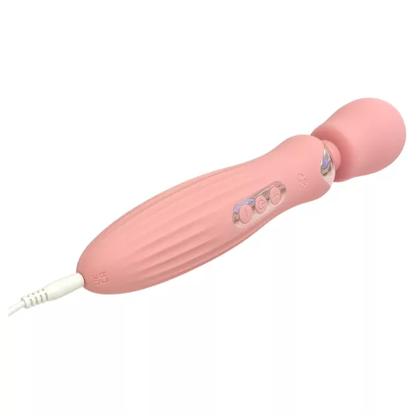 Glam - gran vibrador tipo varita (rosa)