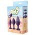 Flirts - kit de entrenamiento anal - set de plugs anales (3 piezas) - lila