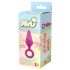 Flirts Pull Plug - pequeño tapón anal (rosa)