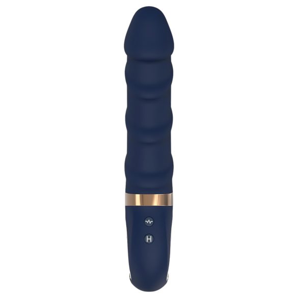 Goddess Belenos - vibrador punto G con calor - silicona azul