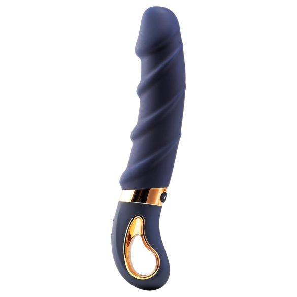 Goddess Belenos - vibrador punto G con calor - silicona azul