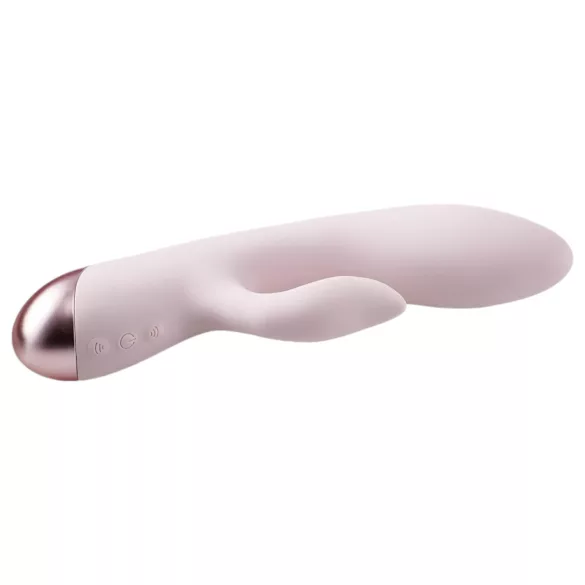Vivre Coco - vibrador con estimulador de clítoris recargable - silicona rosa