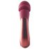 Vibrador recargable tipo varita (rojo)