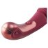 Vibrador recargable tipo varita (rojo)