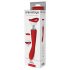 Red Revolution Georgia - Vibrador punto G y bomba para vagina (rojo)