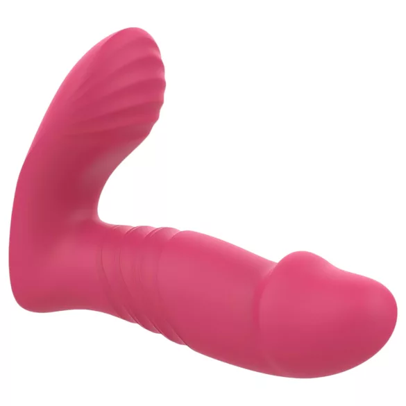 Dreamtoys - vibrador wearable con control remoto - empuje - silicona rosa