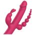 Dreamtoys Anywhere Placer Vibrador - recargable, 4 puntas (rosa)