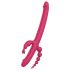 Dreamtoys Anywhere Placer Vibrador - recargable, 4 puntas (rosa)