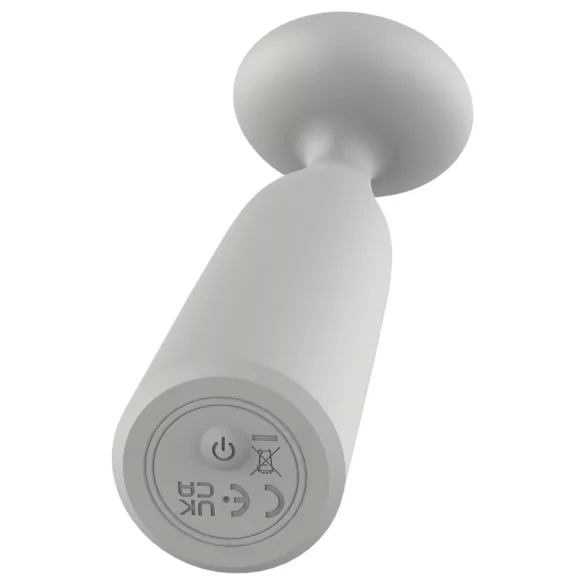 Nude Luna - mini masajeador varita recargable - gris