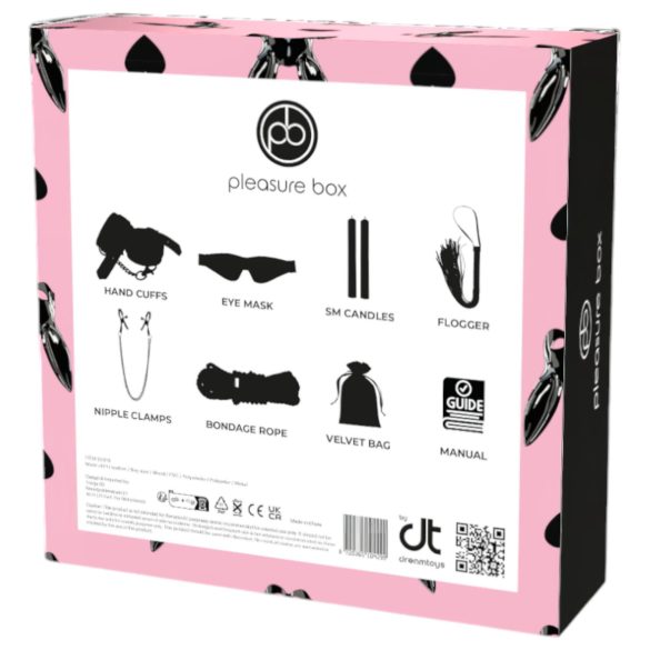 Pleasure Box Let's Go Kink - set de bondage - 6 piezas