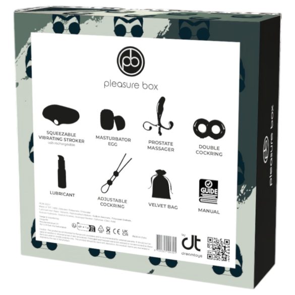 Pleasure Box Love to Play - set masturbador masculino - 6 piezas