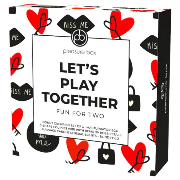 Pleasure Box Let's Play Together - set para parejas - 7 piezas