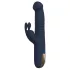 Colección Goddess de Dreamtoys - vibrador de empuje (azul oscuro)