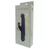 Colección Goddess de Dreamtoys - vibrador de empuje (azul oscuro)