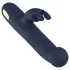 Colección Goddess de Dreamtoys - vibrador de empuje (azul oscuro)