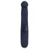 Colección Goddess de Dreamtoys - vibrador de empuje (azul oscuro)
