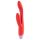 Dreamtoys - Vibrador punto G con estimulador de clítoris - silicona roja