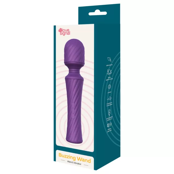Dreamtoys - Vibrador masajeador recargable - silicona lila
