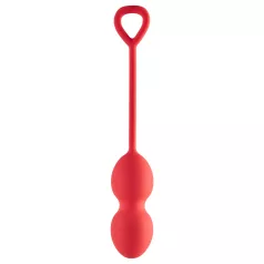 Dreamtoys - bolas chinas dobles - silicona roja