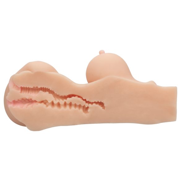 The Girl Next Door Annika - masturbador torso femenino - silicona color natural