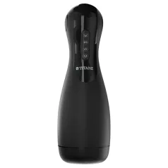   Titanz Ultimate Squeeze & Suck - masturbador automático (negro)