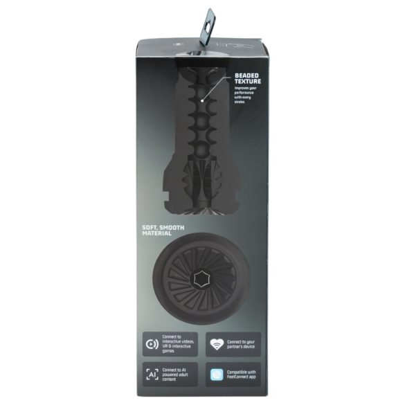 Kiiroo - Masturbador masculino automático - efecto succión - silicona negra