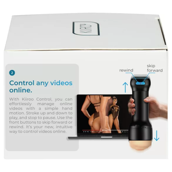 Kiiroo Control - adaptador vibrador (negro)