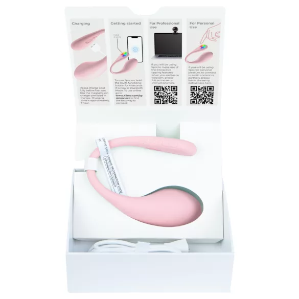 Kiiroo - Huevo vibrador recargable - silicona rosa