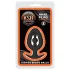 Kiotos - plug anal de silicona con dilatador S (negro)