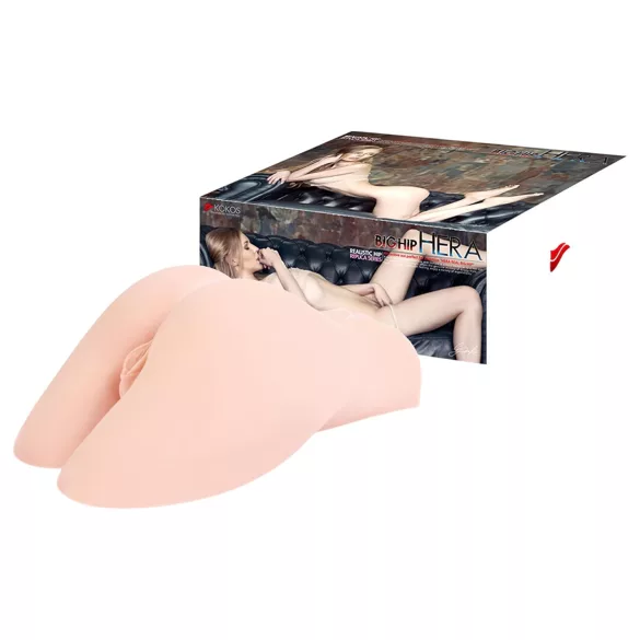Kokos Hera Big Hip - masturbador de torso realista (color natural)