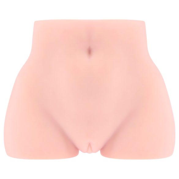 Kokos Cleo - masturbador realista de torso con vagina - silicona color natural