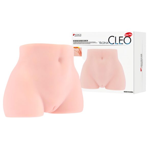 Kokos Cleo - masturbador realista de torso con vagina - silicona color natural