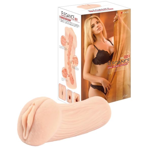 Kokos Elegance 01 - Masturbador realista (natural)
