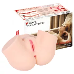   Kokos Onahole - masturbador de torso realista (color natural)