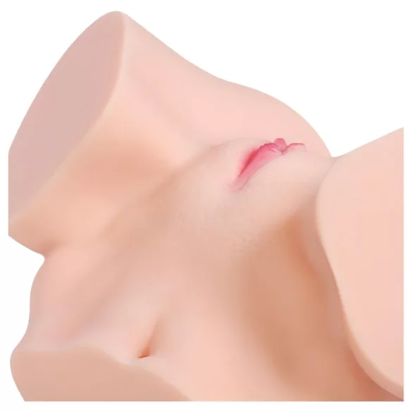 Kokos Onahole - masturbador de torso realista (color natural)