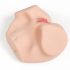 Kokos Maria - realista torso con vagina y trasero (natural)