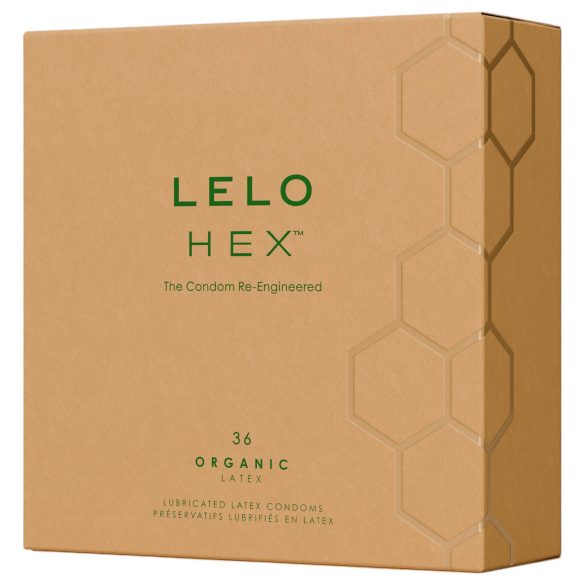 LELO Hex Organic - preservativos de lujo (36 uds)