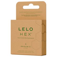 LELO Hex Organic - condones potenciadores (3ud)