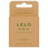 LELO Hex Organic - preservativos de lujo (paquete de 3)