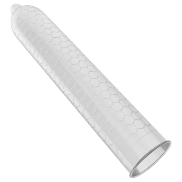 LELO Hex Organic - preservativo fino y resistente - látex natural - 3 unidades